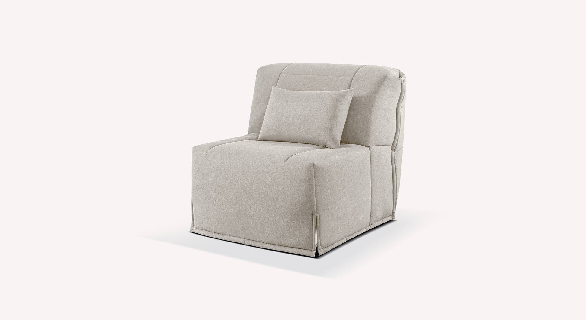 Fauteuil SIMONE Preston Gris clair