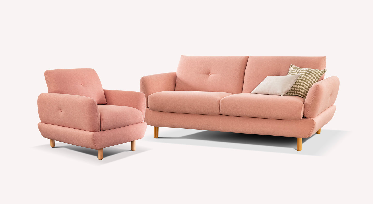FINN sofa and armchair set
