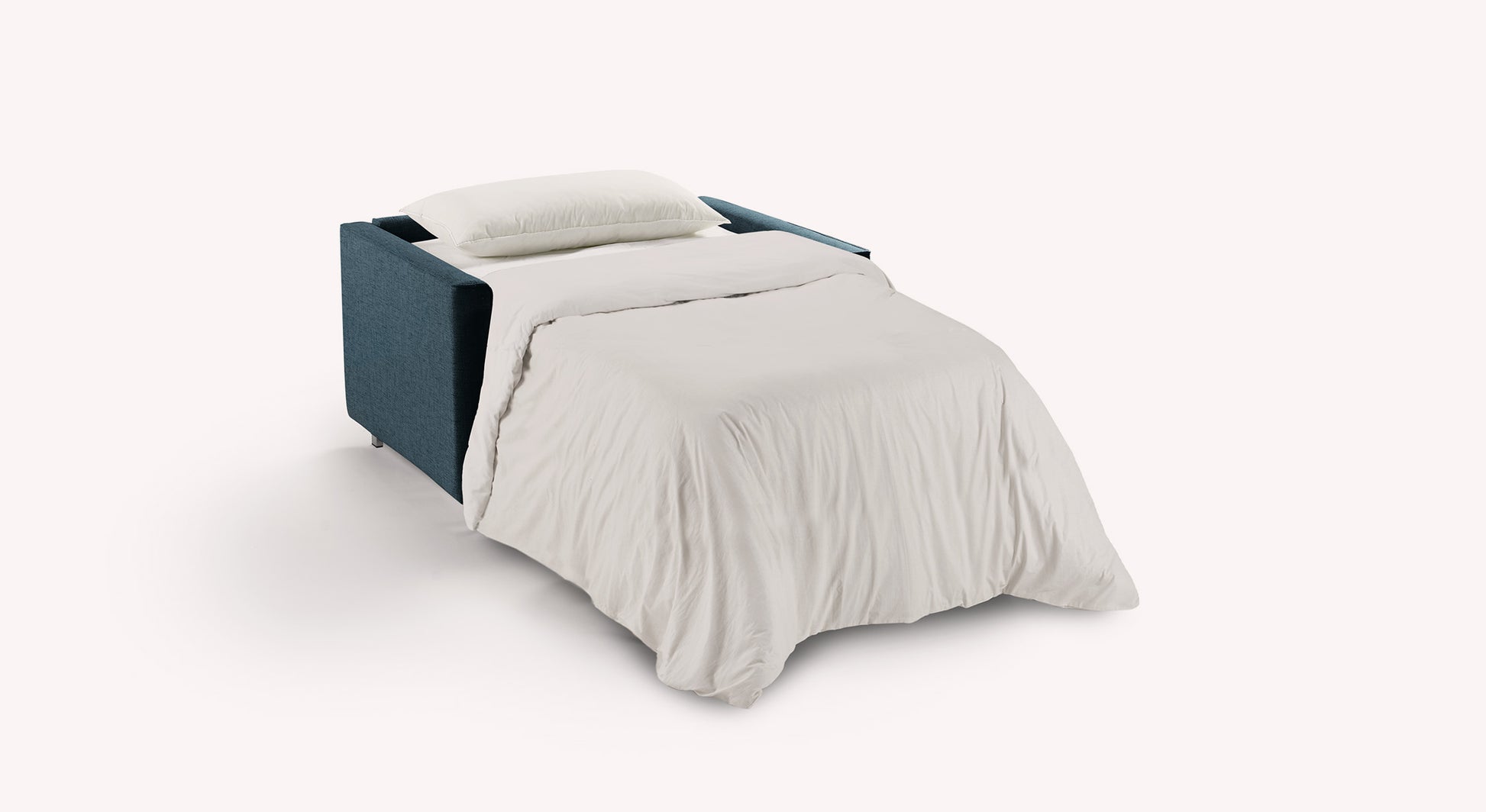 Lot canapé et fauteuil JIMMY Foster Bleu ocean