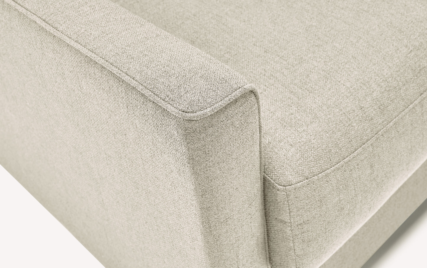 JIMMY Foster Ivory sofa and armchair set