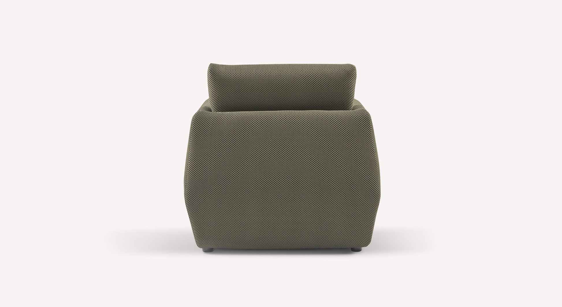 Fauteuil LUZ Vulcano Kaki
