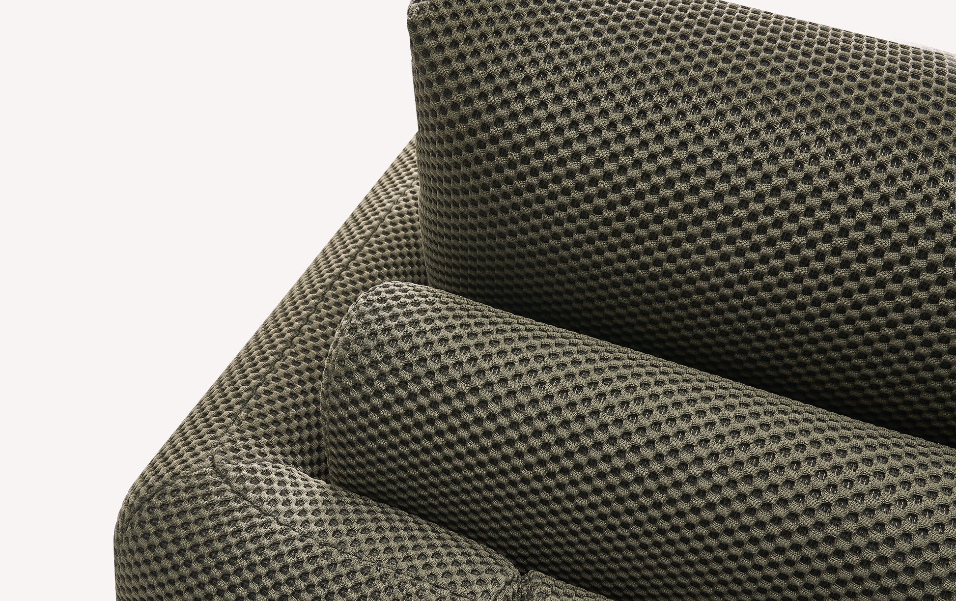 Fauteuil LUZ Vulcano Kaki