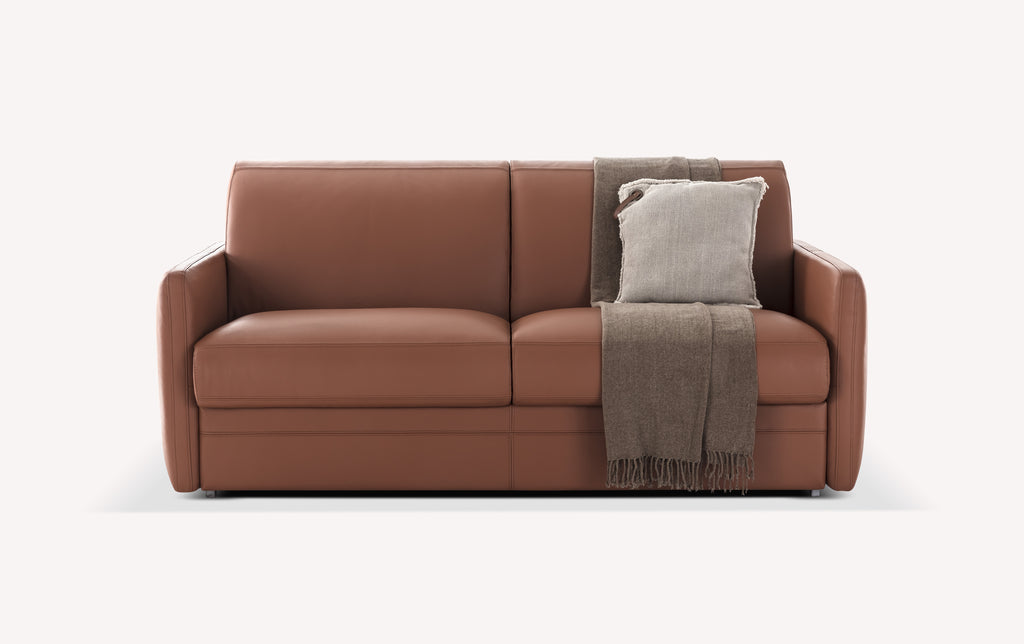 NEW-AZURA Leather Lux Cognac