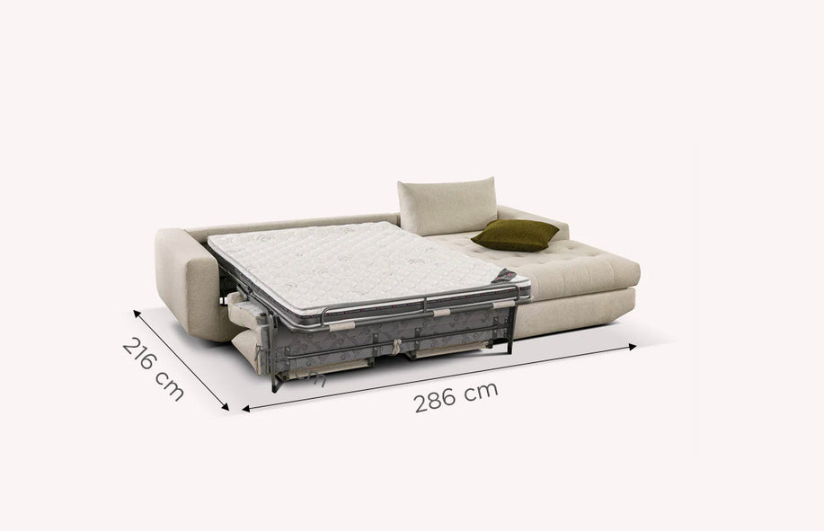 STELLA Gemma Avoine corner sofa and pouf set-1