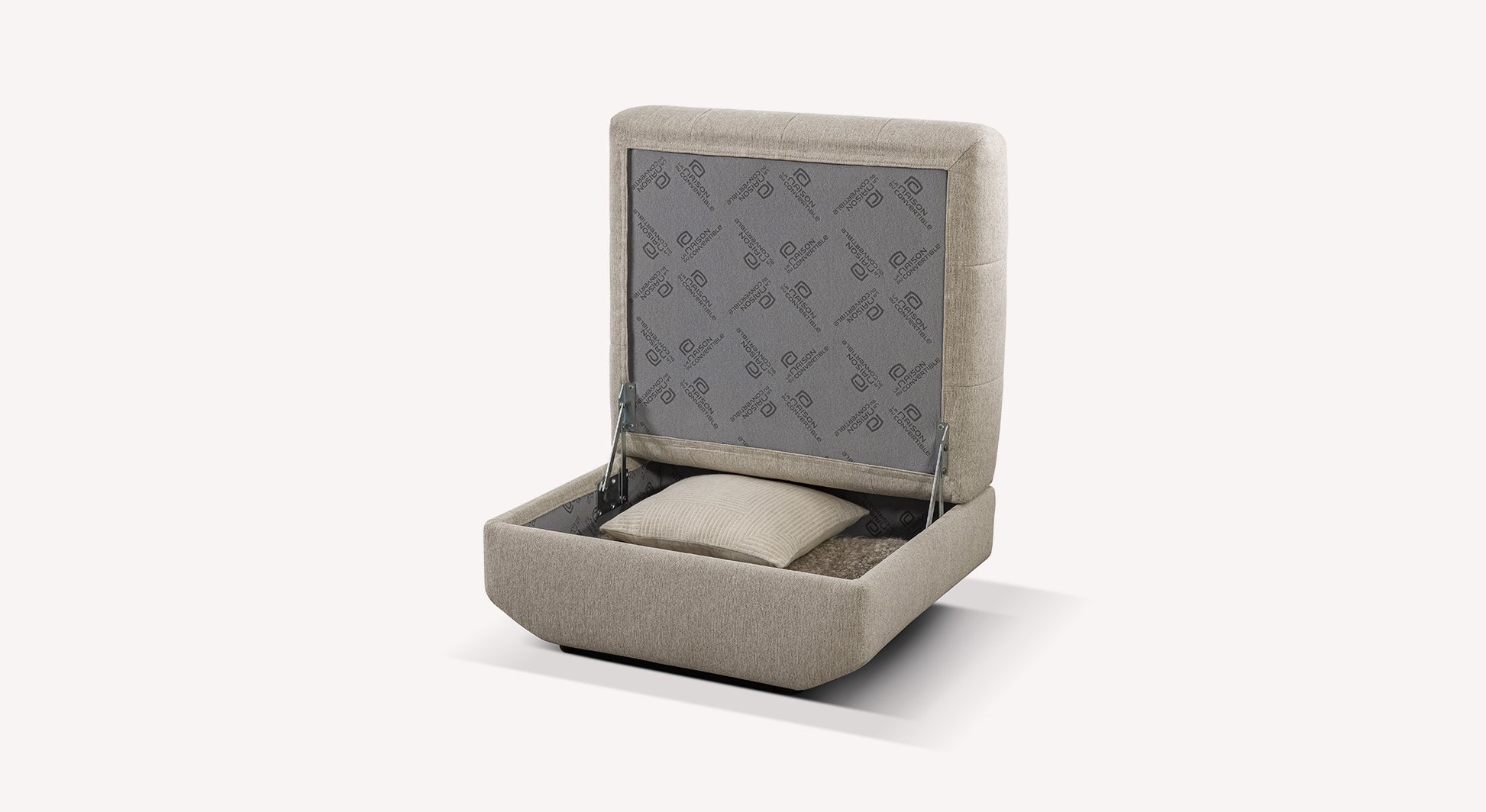 STELLA Gemma Avoine corner sofa and pouf set