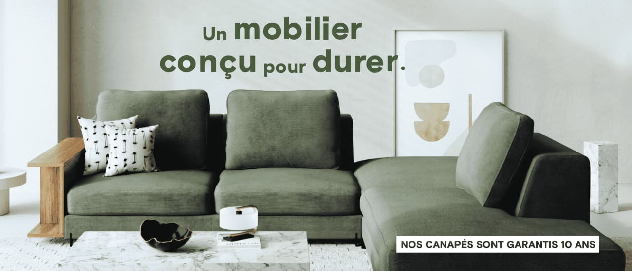 Our furniture is designed to last: