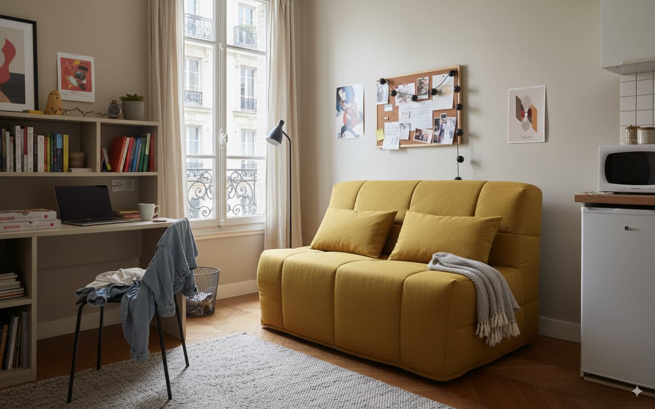 Gagner de la place dans un logement étudiant