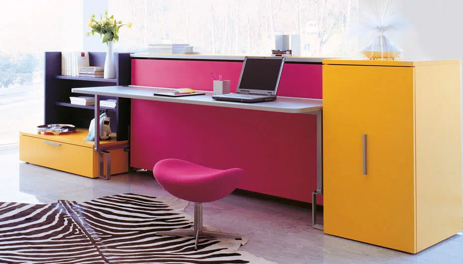 armoire lit cabrio avec bureau, armoire lit kali duo board, metro, wally, lucy