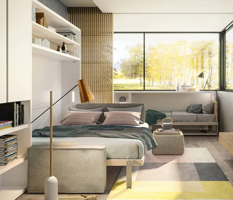 Lit escamotable 160x200, une grande taille de confort pour de petits espaces !