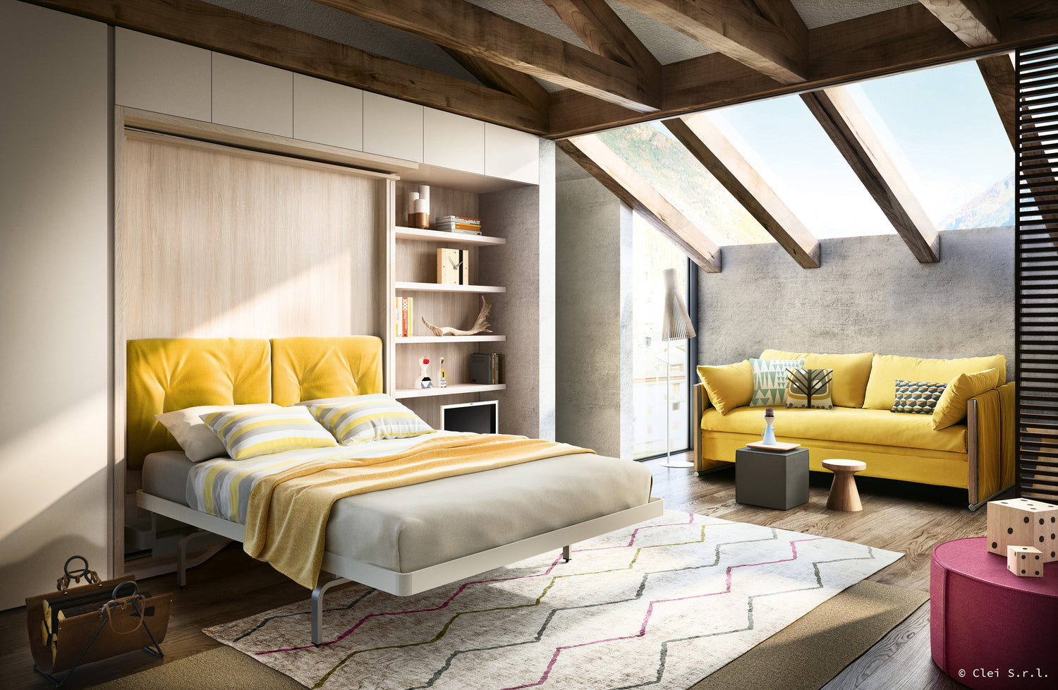 Choisir le design de son lit escamotable : coloris et style