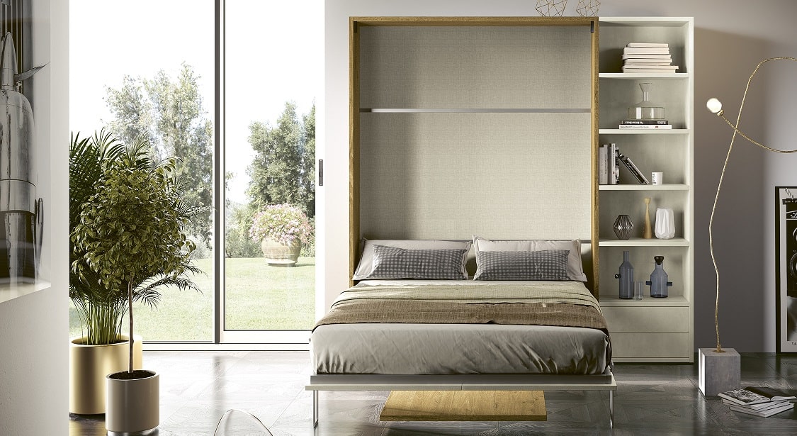 Qu’est-ce qu’un lit armoire ? Un meuble gain de place fonctionnel.