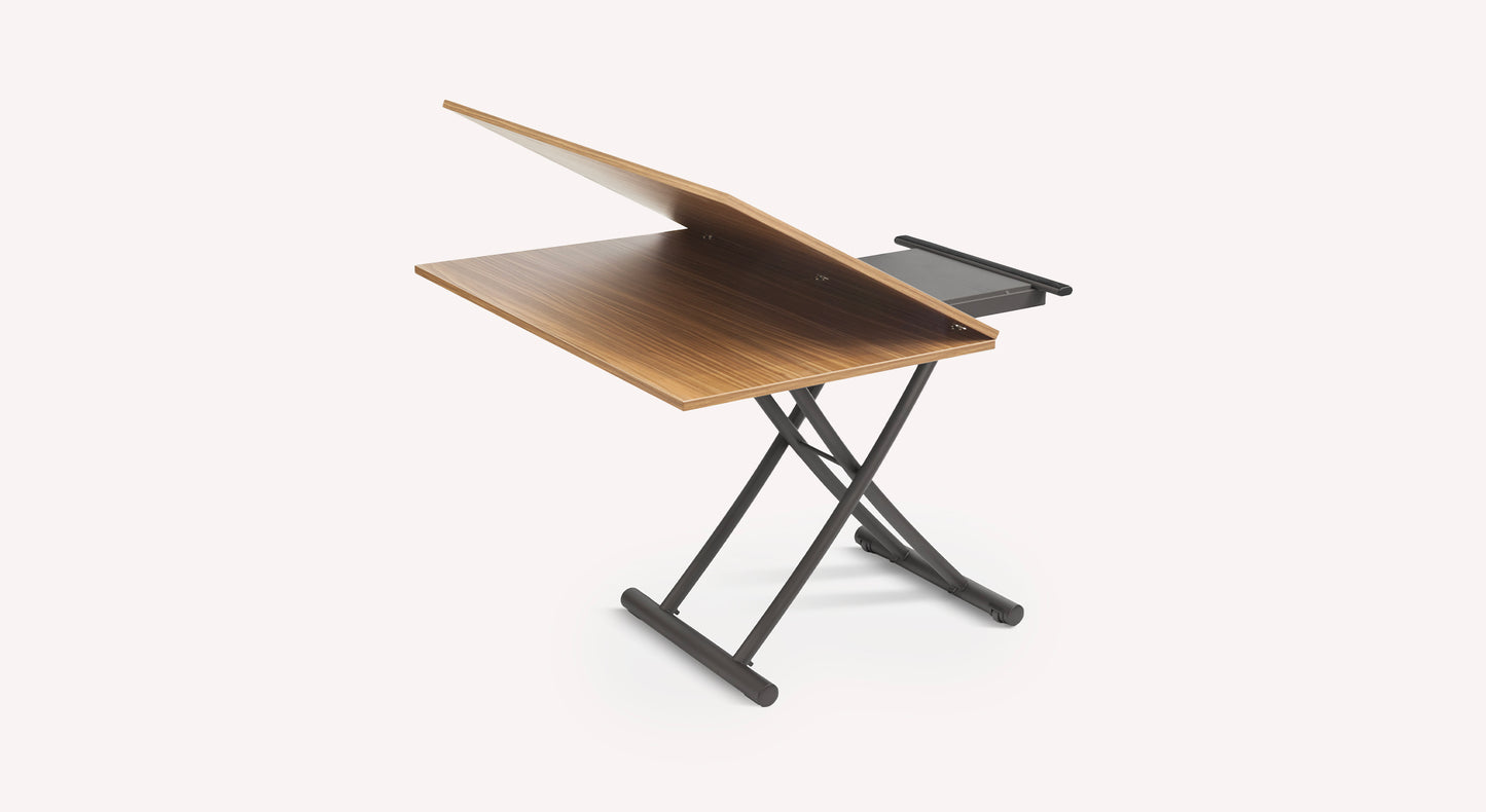 BESSY Melamine Canaletto Walnut