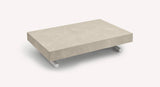 BOSTON Melamine Beige Marble METAL M24 White embossed