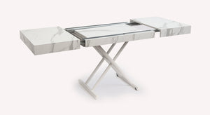 CALYPSO Mélaminé Marbre blanc