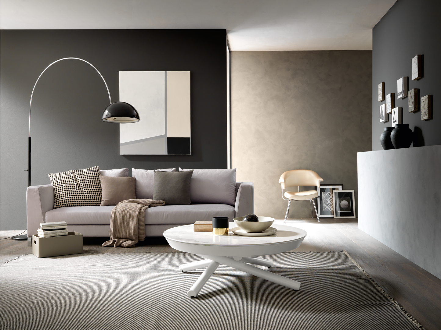 HELIOS White Glossy Ceramic