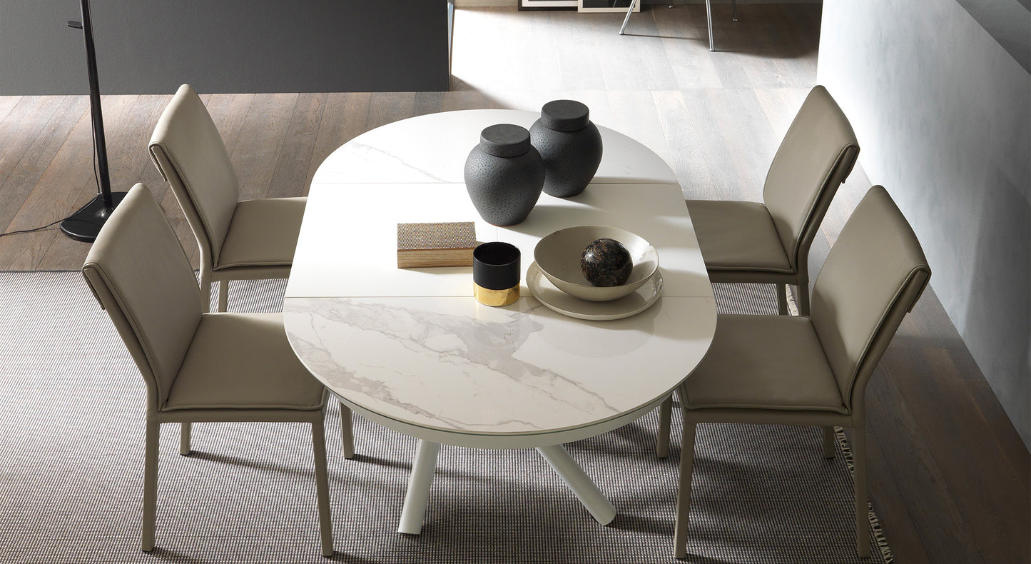 HELIOS White Glossy Ceramic