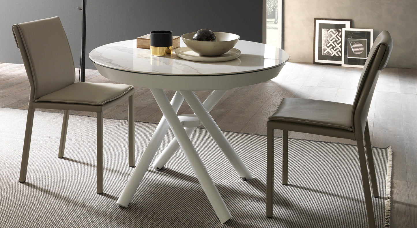 HELIOS White Glossy Ceramic