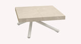 LEVANTE Melamine Beige Marble METAL M24 White embossed