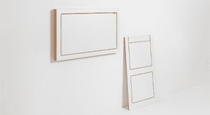 Bureau FLÄPPS avec rangement Bouleau Blanc