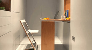 Chaise FLÄPPS Bouleau Blanc
