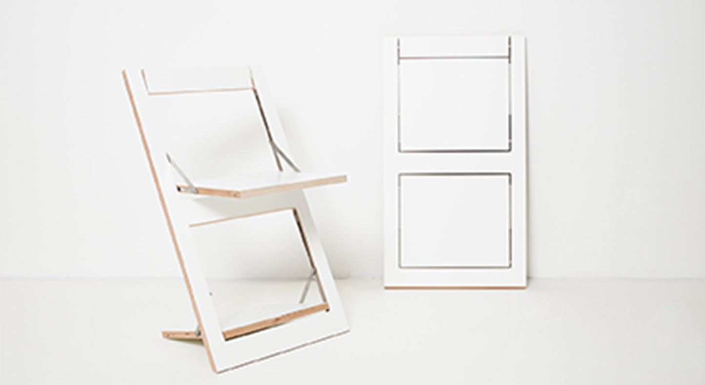 Chaise FLÄPPS Bouleau Blanc