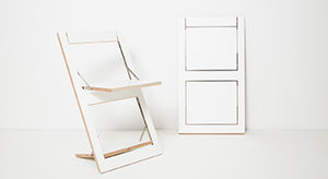 Chaise FLÄPPS Bouleau Blanc