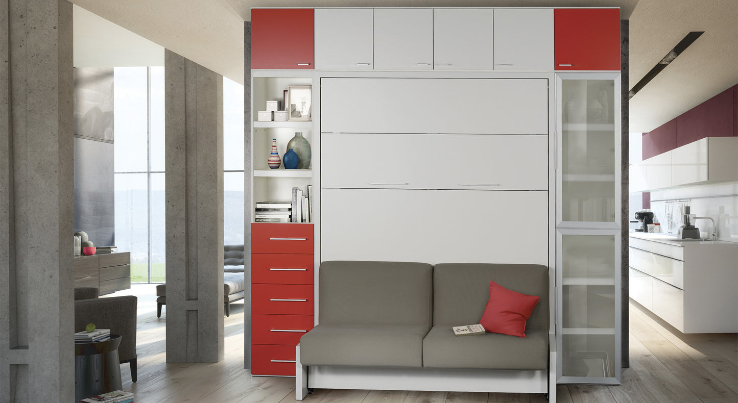 KETIAM SOFA Mélaminé Blanc