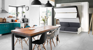 KETIAM SOFA Mélaminé Blanc