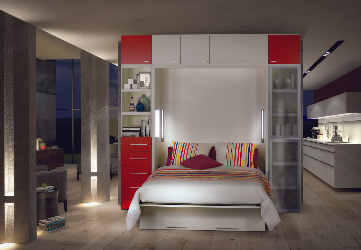 KETIAM SOFA Mélaminé Blanc
