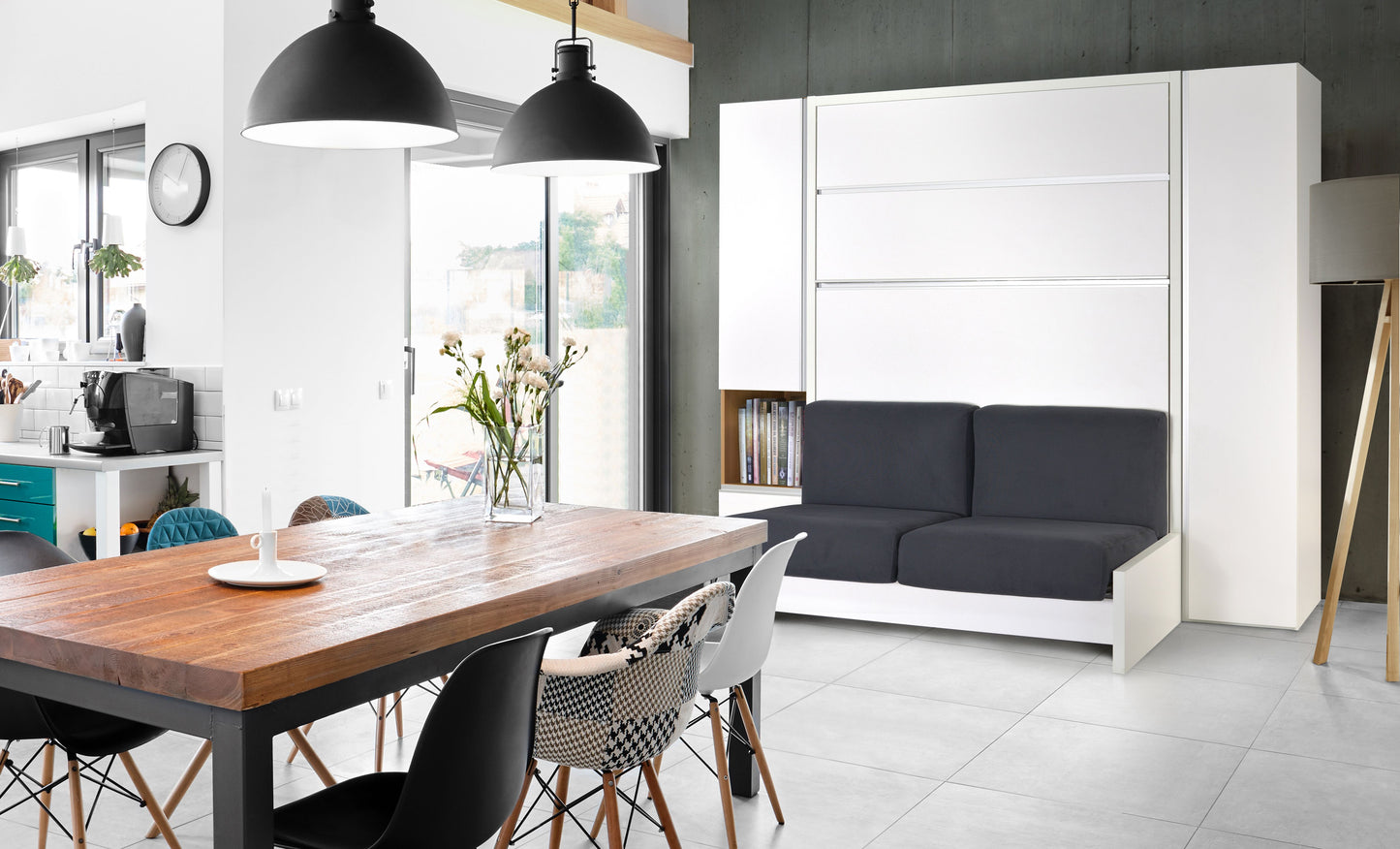 KETIAM SOFA Mélaminé Blanc