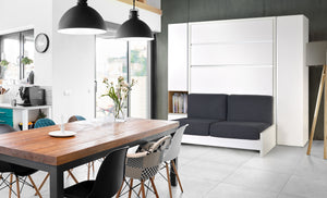 KETIAM SOFA Mélaminé Blanc