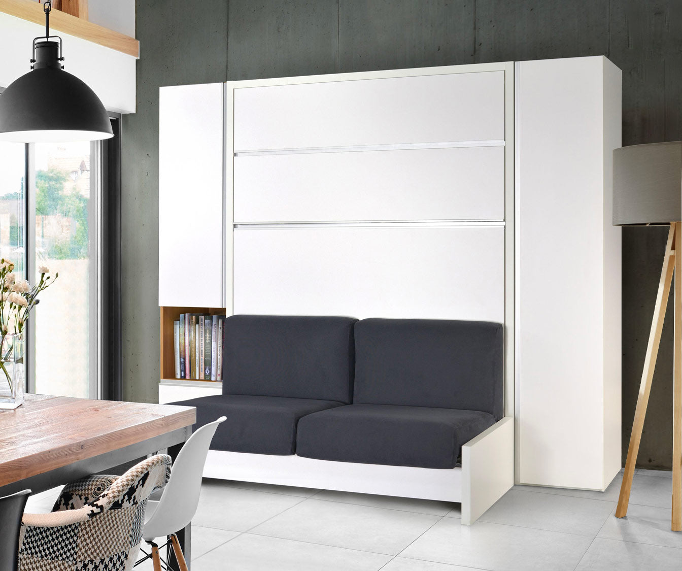 KETIAM SOFA Mélaminé Blanc