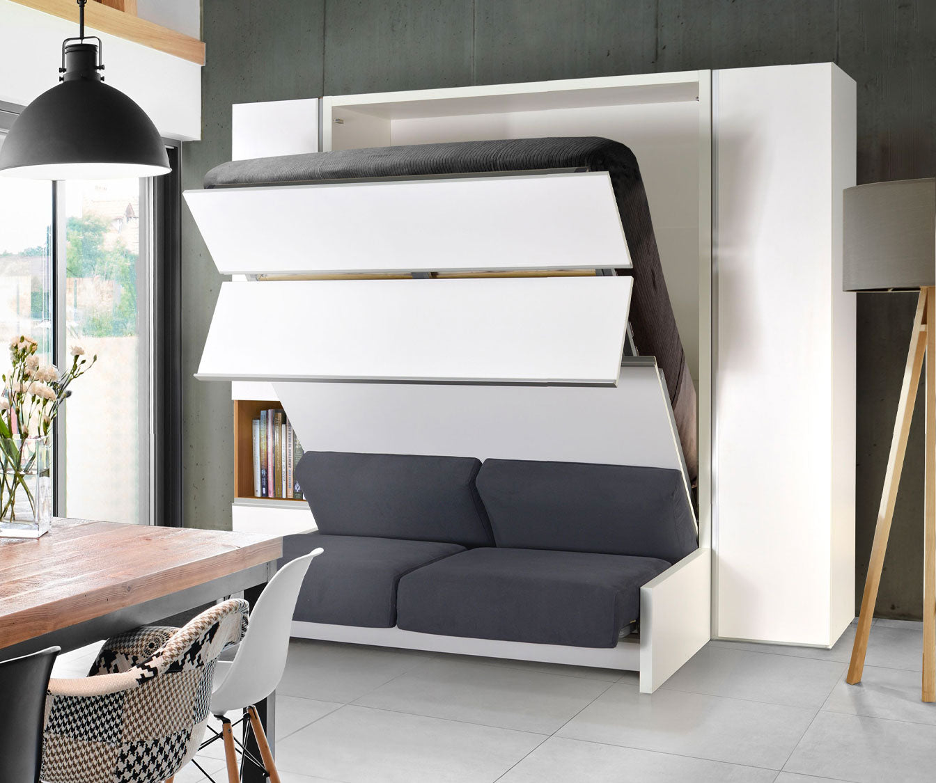 KETIAM SOFA Mélaminé Blanc