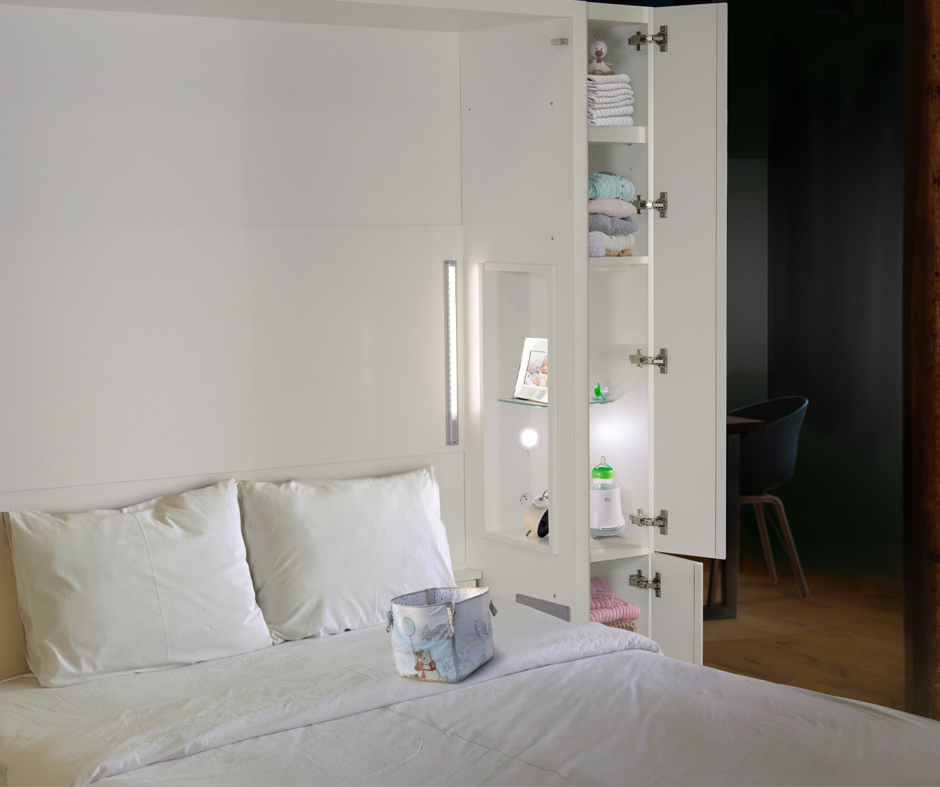 KETIAM SOFA Mélaminé Blanc
