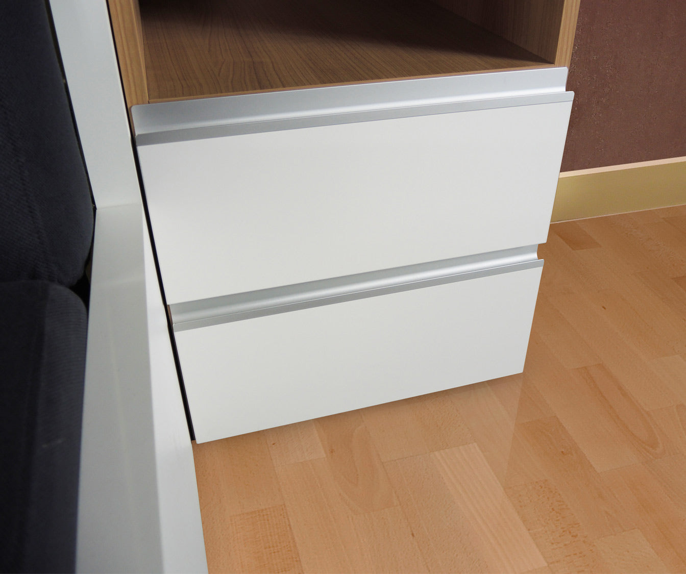 KETIAM SOFA Mélaminé Blanc
