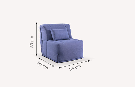 Fauteuil SIMONE Preston Gris clair-1