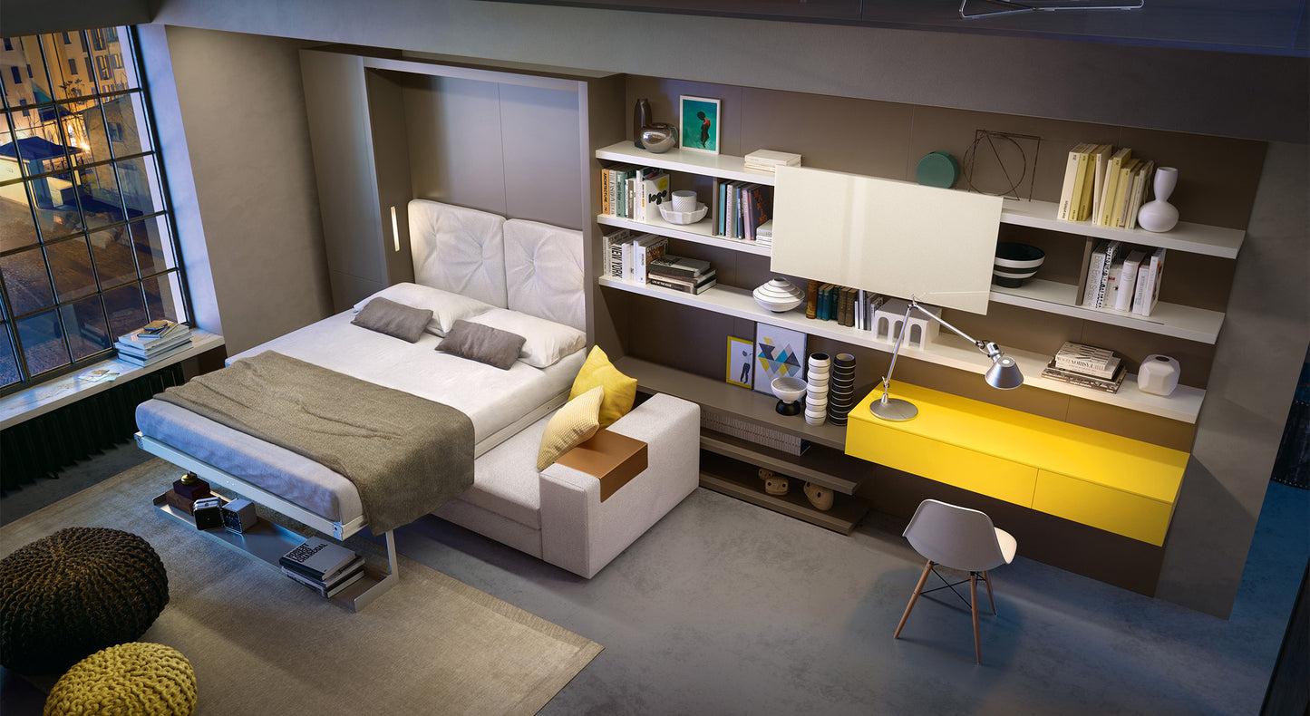 TANGO White Melamine Sofa Bolt dolphin oak front my treasure