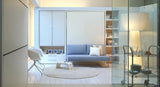 ULYSSE SOFA Mélaminé Blanc 