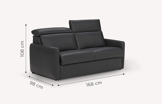 BRUCE Cuir Lux Noir-1