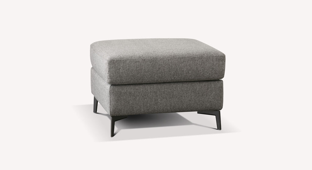 LISBONA Blend Pewter Pouf