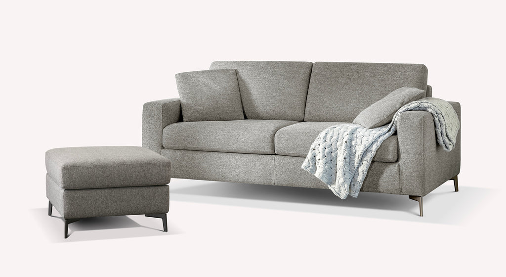 Lot canapé et pouf LISBONA