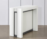 COMPACT Mélaminé Bianco spatolato Mécanisme aluminium