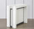 COMPACT Melamine Bianco spatolato
