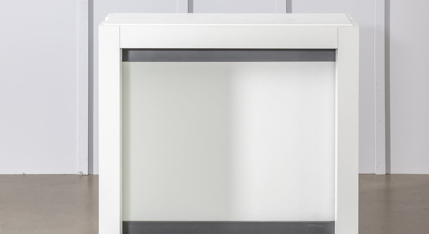 COMPACT Melamine Bianco spatolato