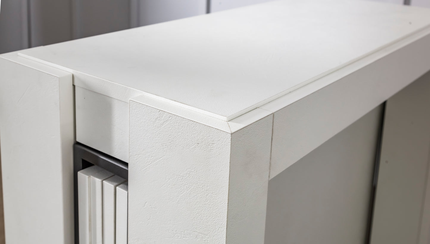 COMPACT Melamine Bianco spatolato