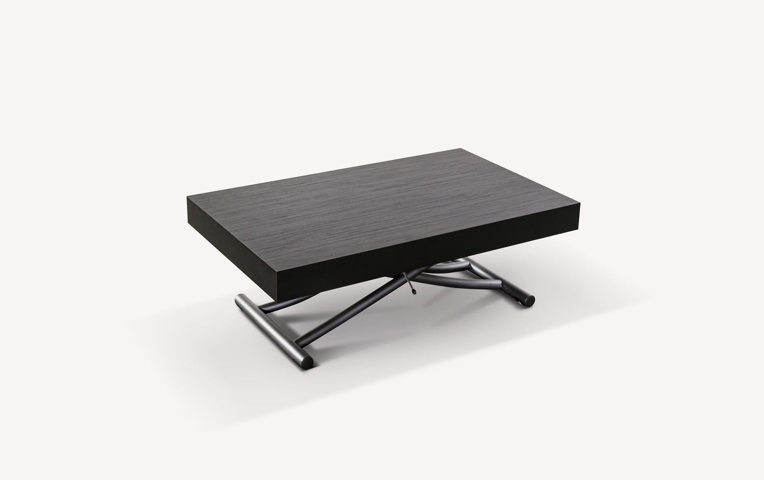 La table extensible (sans rallonges) :