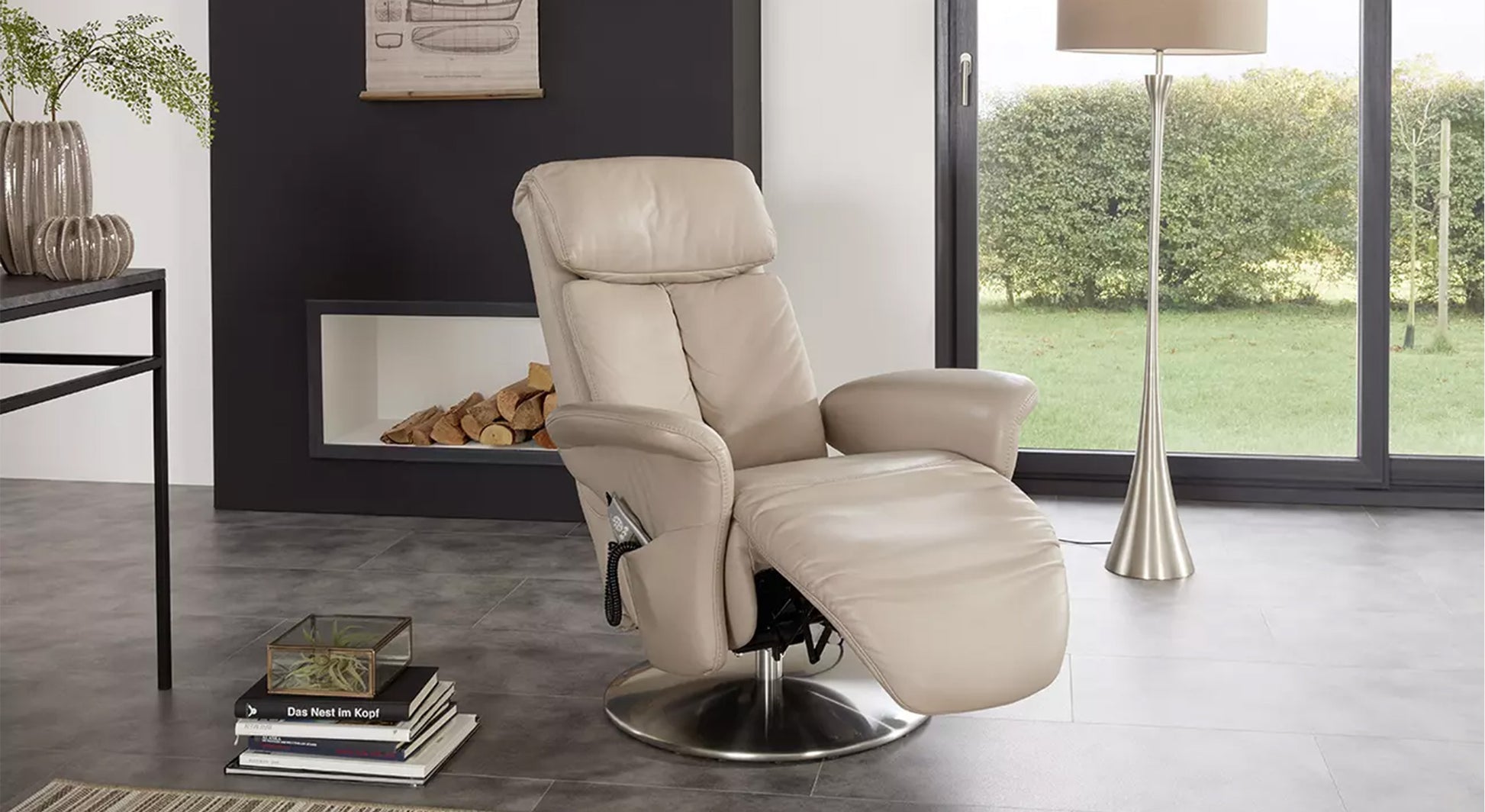 Fauteuil Relax 7418 Easy Swing massage +50 tissus & cuirs au choix