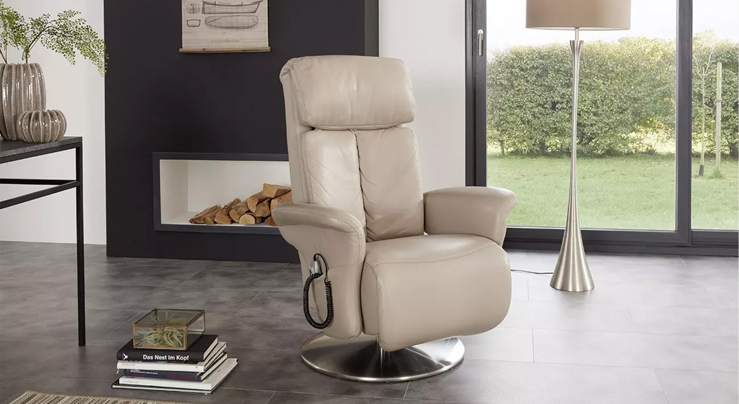 Fauteuil Relax 7418 Easy Swing massage +50 tissus & cuirs au choix
