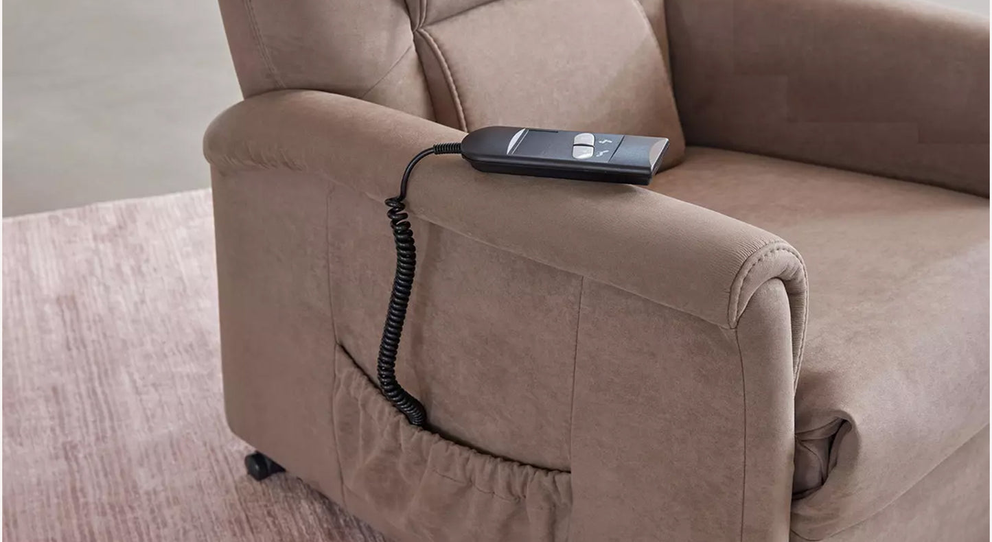 Electric Lift Chair 9773 +50 fabrics &amp; leathers to choose from