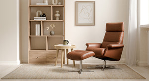Fauteuil Relax SPACE 3600 électrique Trend Cognac